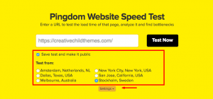 Website-speed-test