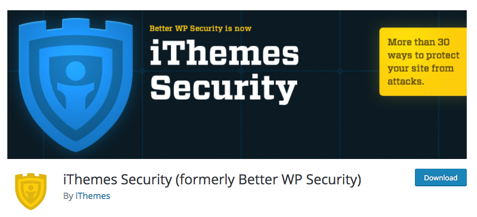WordPress Plugin iThemes Security WordPress Repository