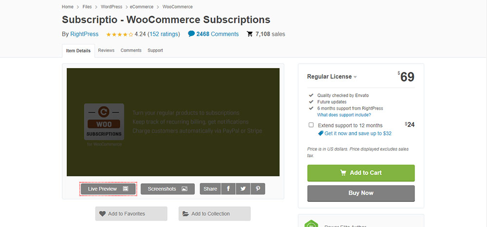 Subscriptio WooCommerce Subscriptions 