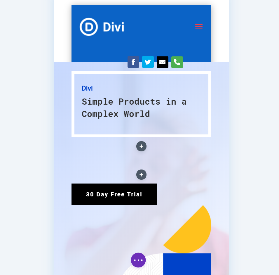 Building a Primary Menu with Divi Icon Party Icons